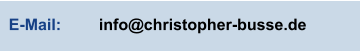 E-Mail: info@christopher-busse.de