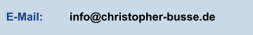 E-Mail: info@christopher-busse.de